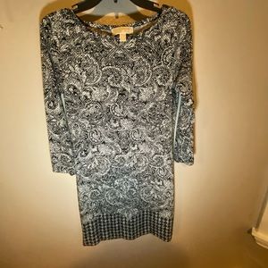 Michael Kors Black and White Dress